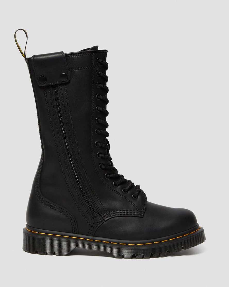 HANLEY HIGH LEATHER BOOTS | Dr Martens