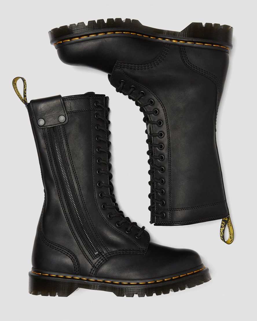 HANLEY HIGH LEATHER BOOTS | Dr Martens