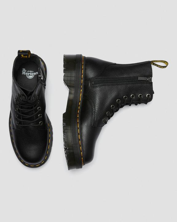 Jadon III Boot Pisa Leather Platforms in Black | Dr. Martens Jadon III Boot Pisa Leather Platforms in Black | Dr. Martens