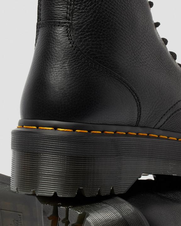 Jadon III Boot Pisa Leather Platforms in Black | Dr. Martens Jadon III Boot Pisa Leather Platforms in Black | Dr. Martens