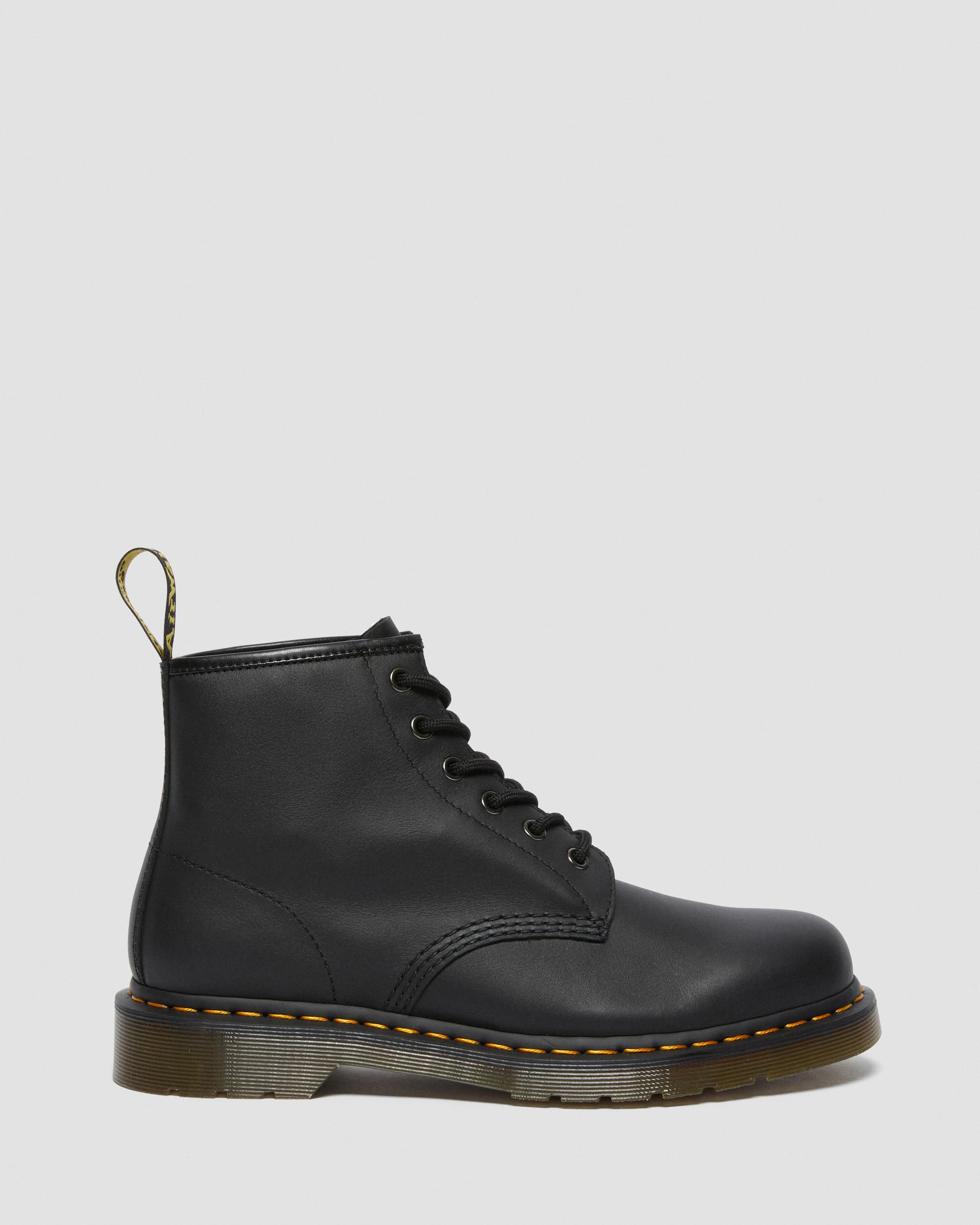 101 Leather Ankle Boots in BLACK | Dr. Martens™