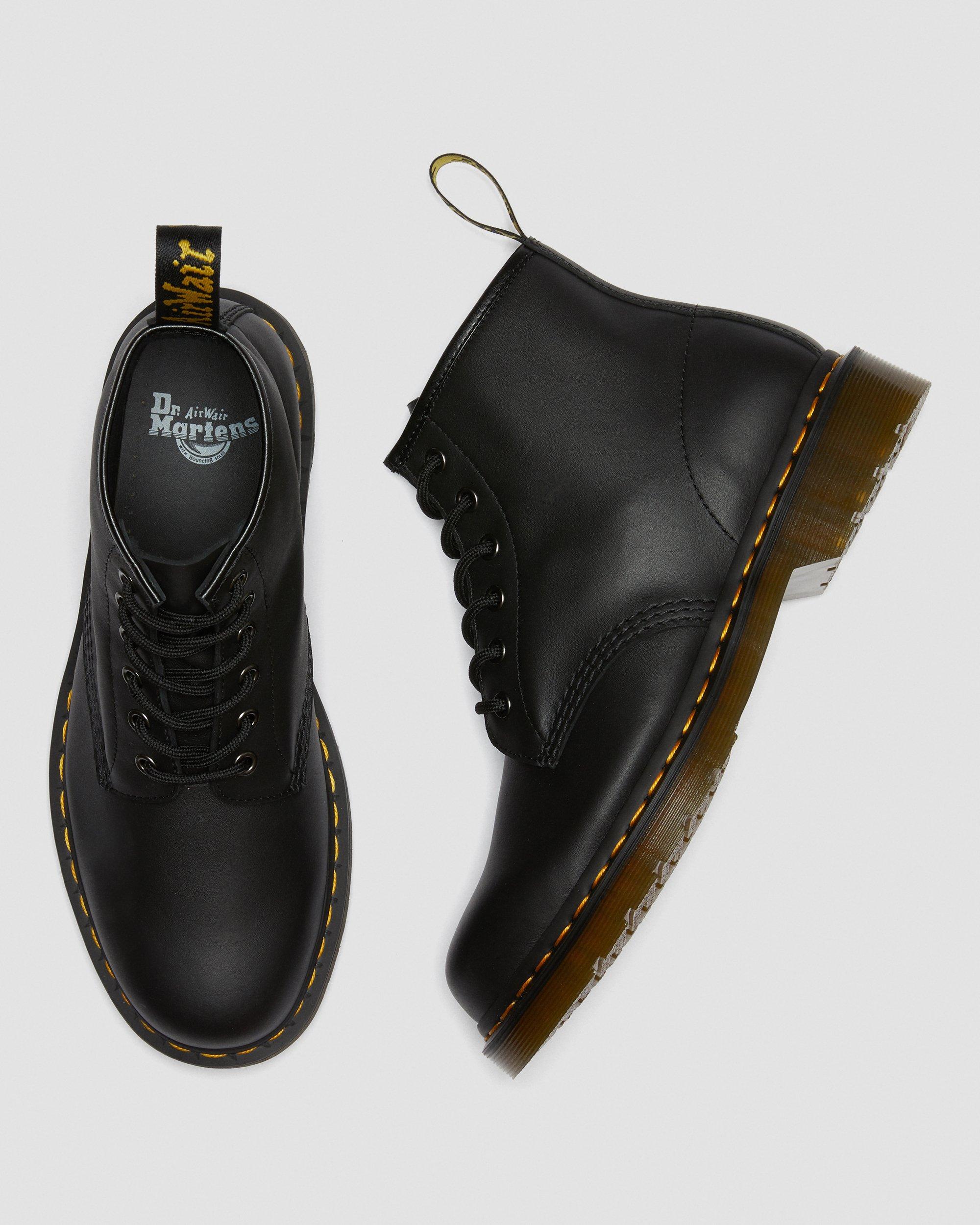 101 Leather Ankle Boots, Black | Dr. Martens