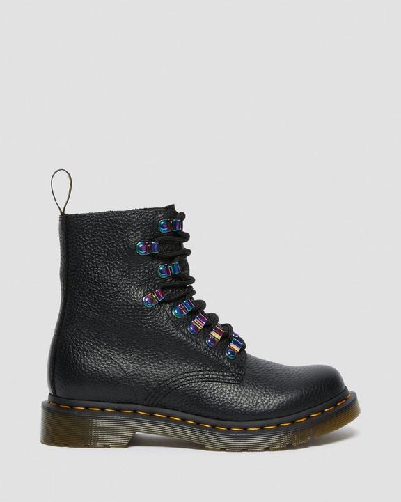 https://i1.adis.ws/i/drmartens/26412001.88.jpg?$large$1460 Pascal Iridescent Hardware Leather Ankle Boots Dr. Martens