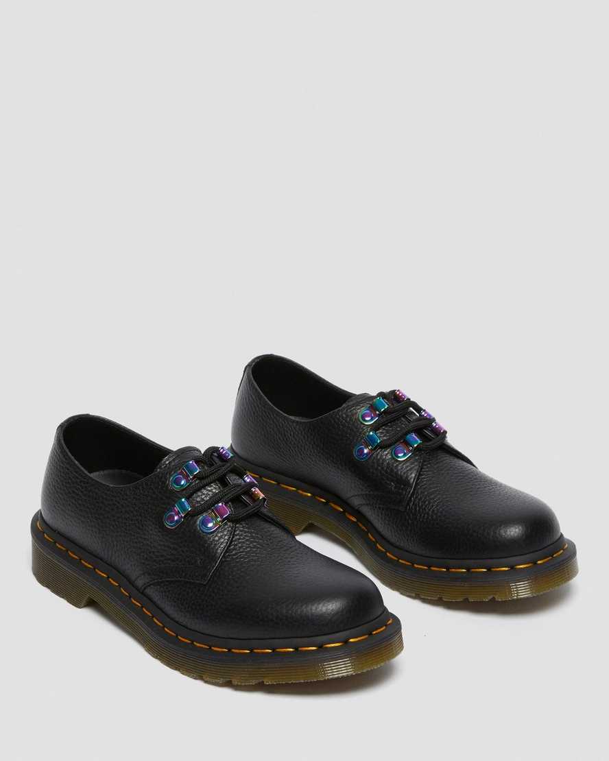 https://i1.adis.ws/i/drmartens/26414001.88.jpg?$large$1461 Iridescent Hardware Leather Lace Up Shoes | Dr Martens