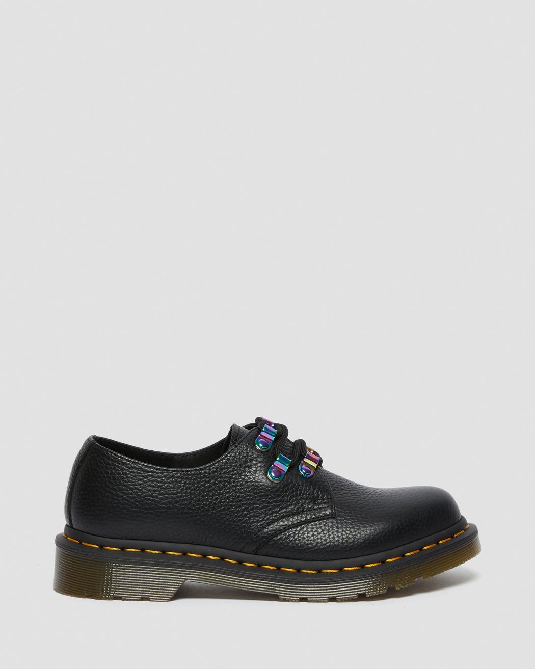 1461 Iridescent Hardware Leather Lace Up Shoes | Dr. Martens