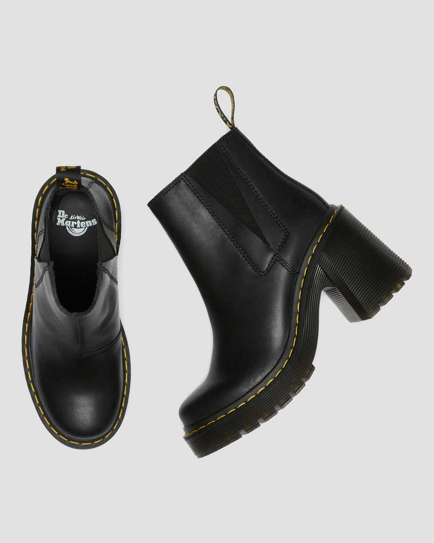 Spence Leather Flared Heel Chelsea BootsSpence Leather Flared Heel Chelsea Boots  Dr. Martens