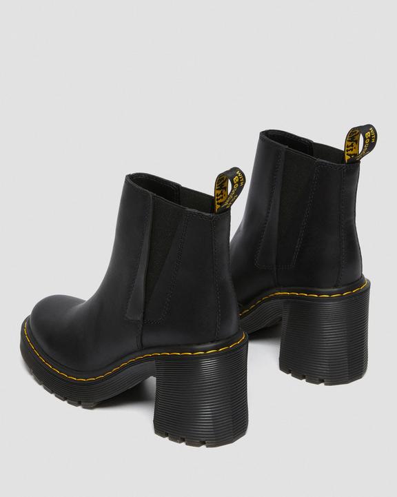 Spence Leather Flared Heel Chelsea BootsSpence Leather Flared Heel Chelsea Boots Dr. Martens