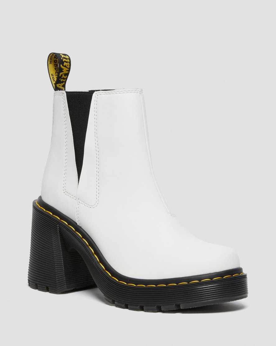 DR MARTENS Spence Leather Flared Heel Chelsea Boots
