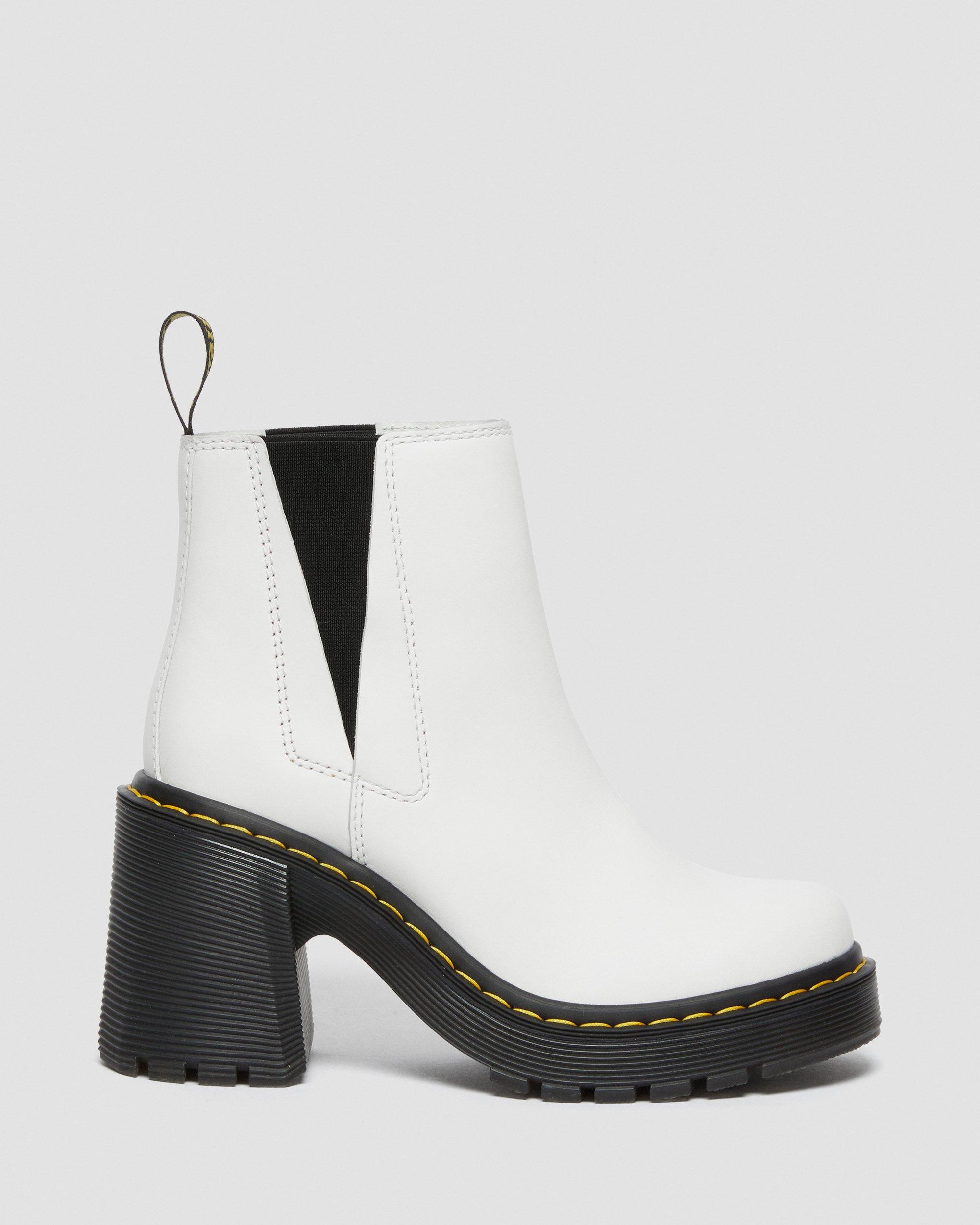 DR MARTENS Spence Leather Flared Heel Chelsea Boots