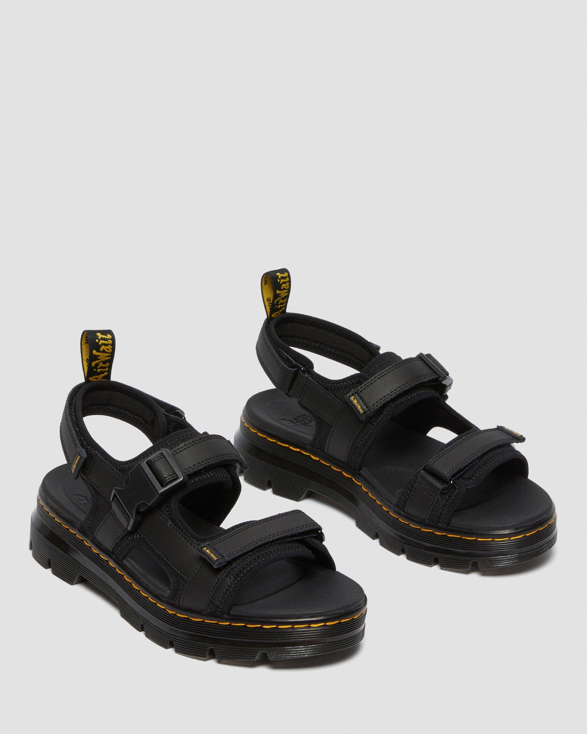 Forster Webbing Sandals in Black | Dr. Martens