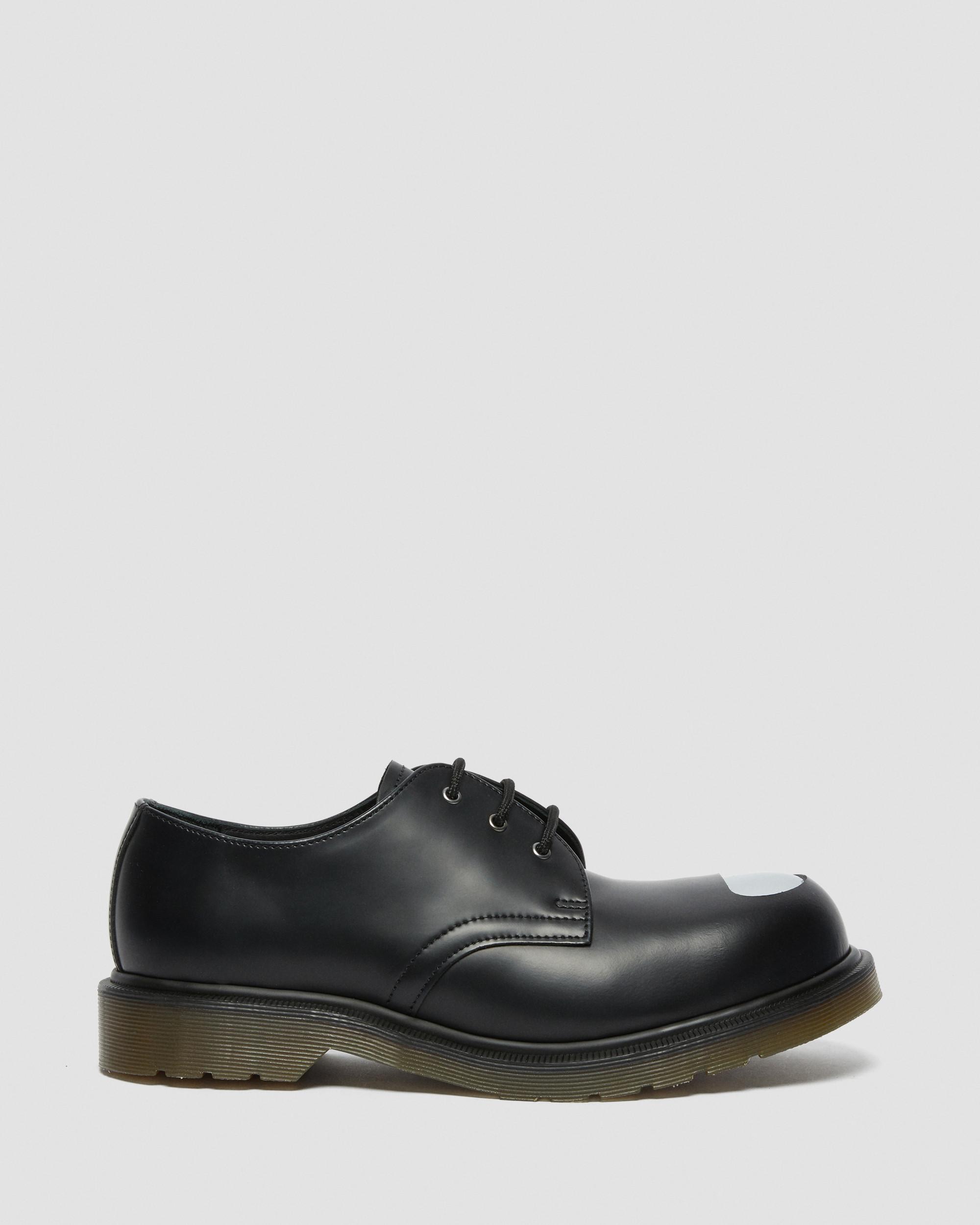 1925 Exposed Steel Toe Leather Shoes | Dr. Martens