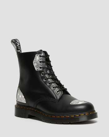 King Nerd 1460 Leather Lace Up Boots