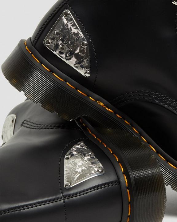 King Nerd 1460 Leather Lace Up Boots in Black | Dr. Martens King Nerd 1460 Leather Lace Up Boots in Black | Dr. Martens