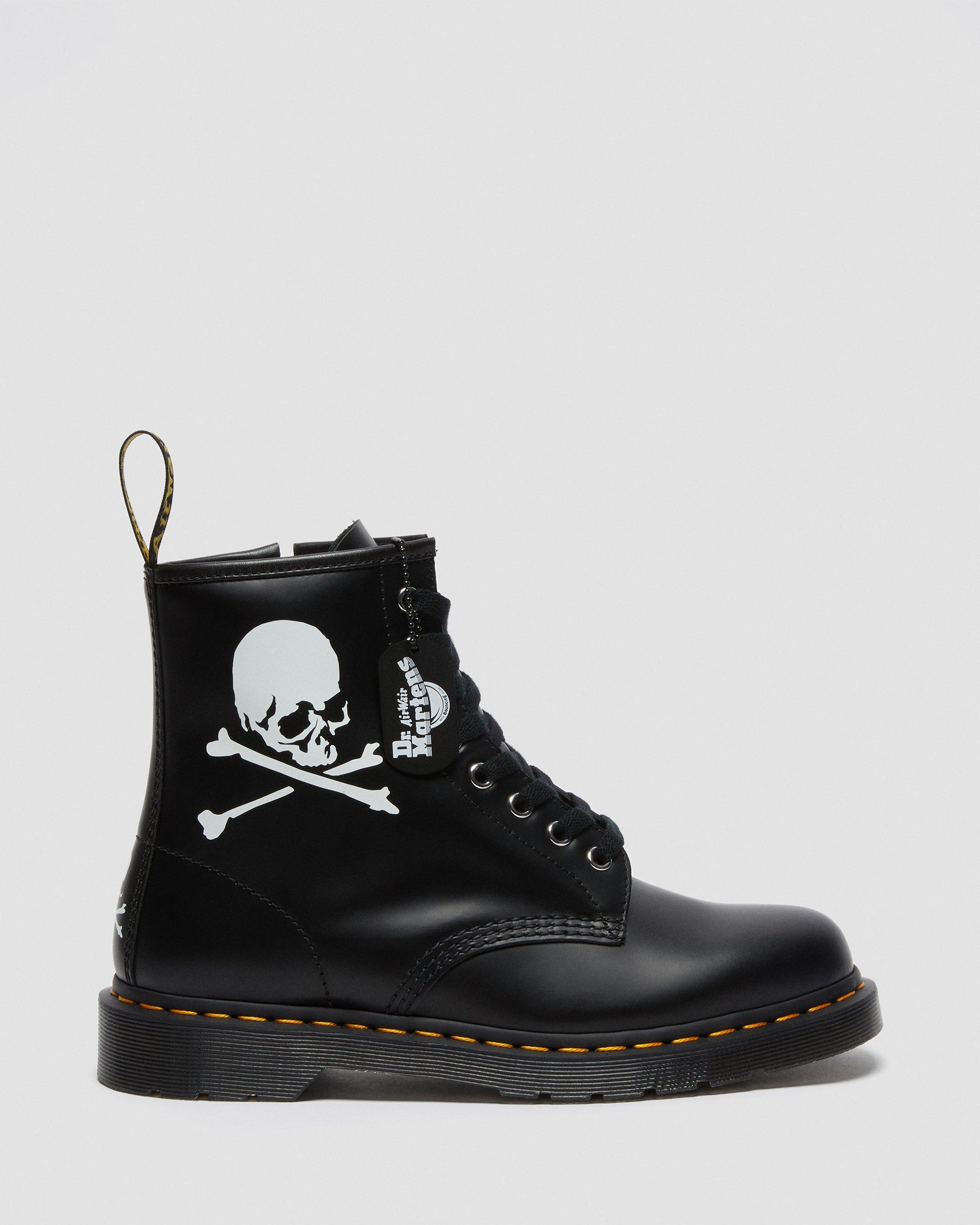 BOOTS 1460 MASTERMIND WORLD EN CUIR en Noir Dr. Martens