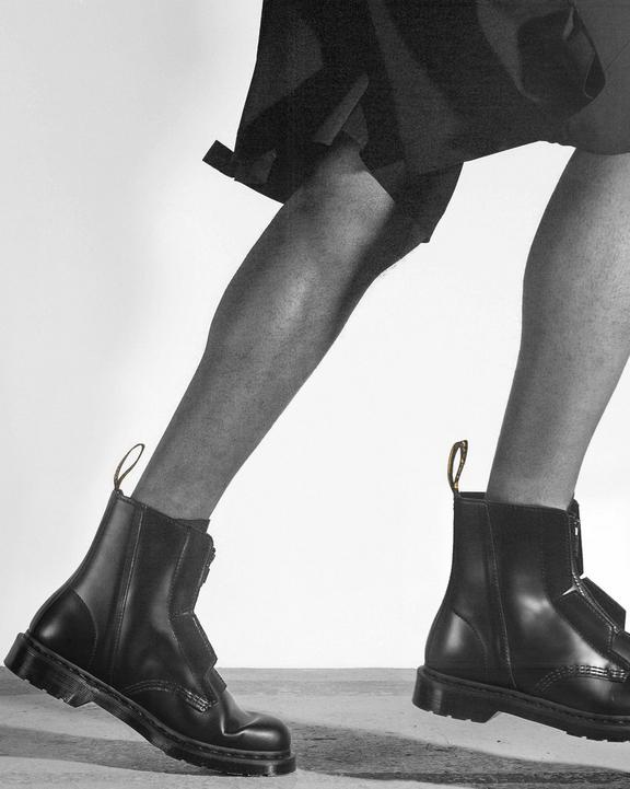 1460 A-Cold-Wall* Leather Lace Up Boots in Black | Dr. Martens 1460 A-Cold-Wall* Leather Lace Up Boots in Black | Dr. Martens