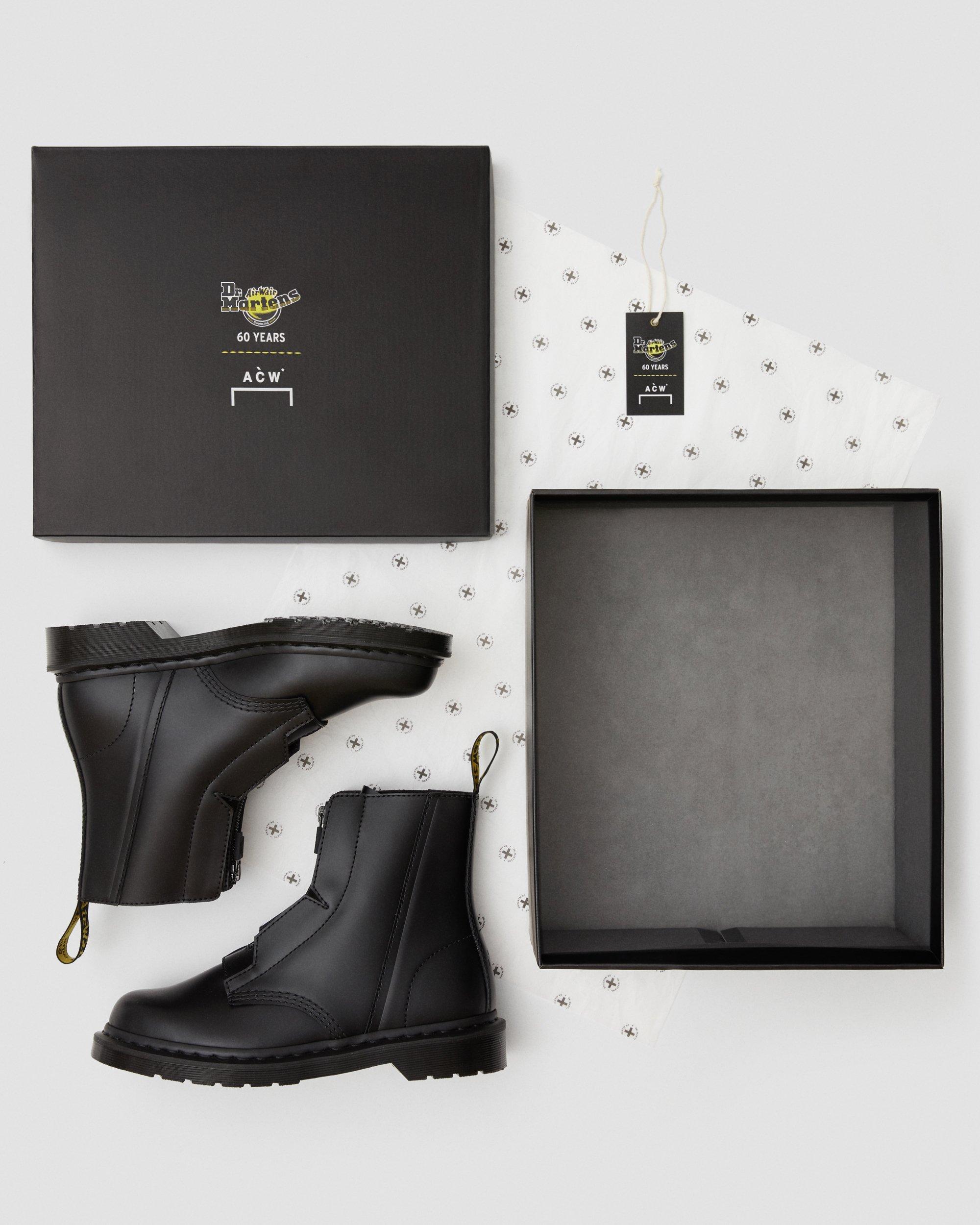 1460 A-COLD-WALL* LEATHER ANKLE BOOTS in BLACK | Dr. Martens™