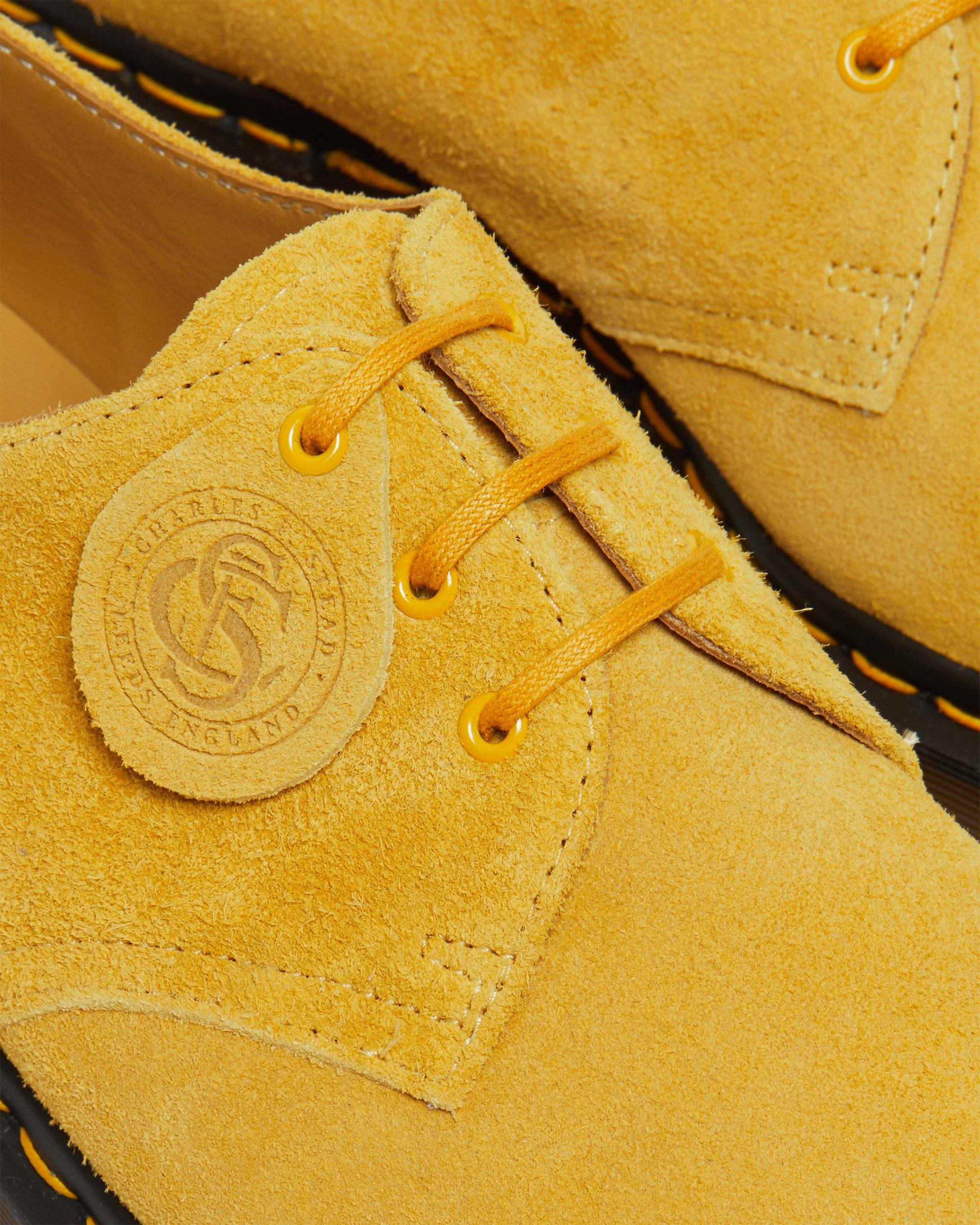 1461 Made In England Suede Oxford Shoes in SUN YELLOW | Dr. Martens™