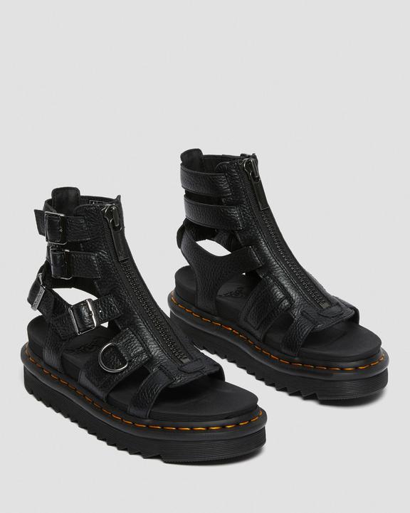 Olson Zipped Leather Strap SandalsOLSON Dr. Martens