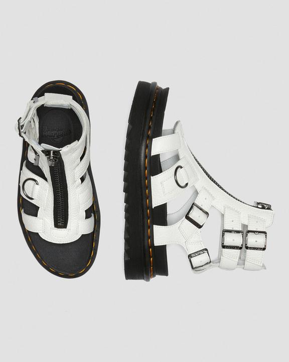 Olson Zipped Leather Strap SandalsOlson Zipped Leather Strap Sandals Dr. Martens