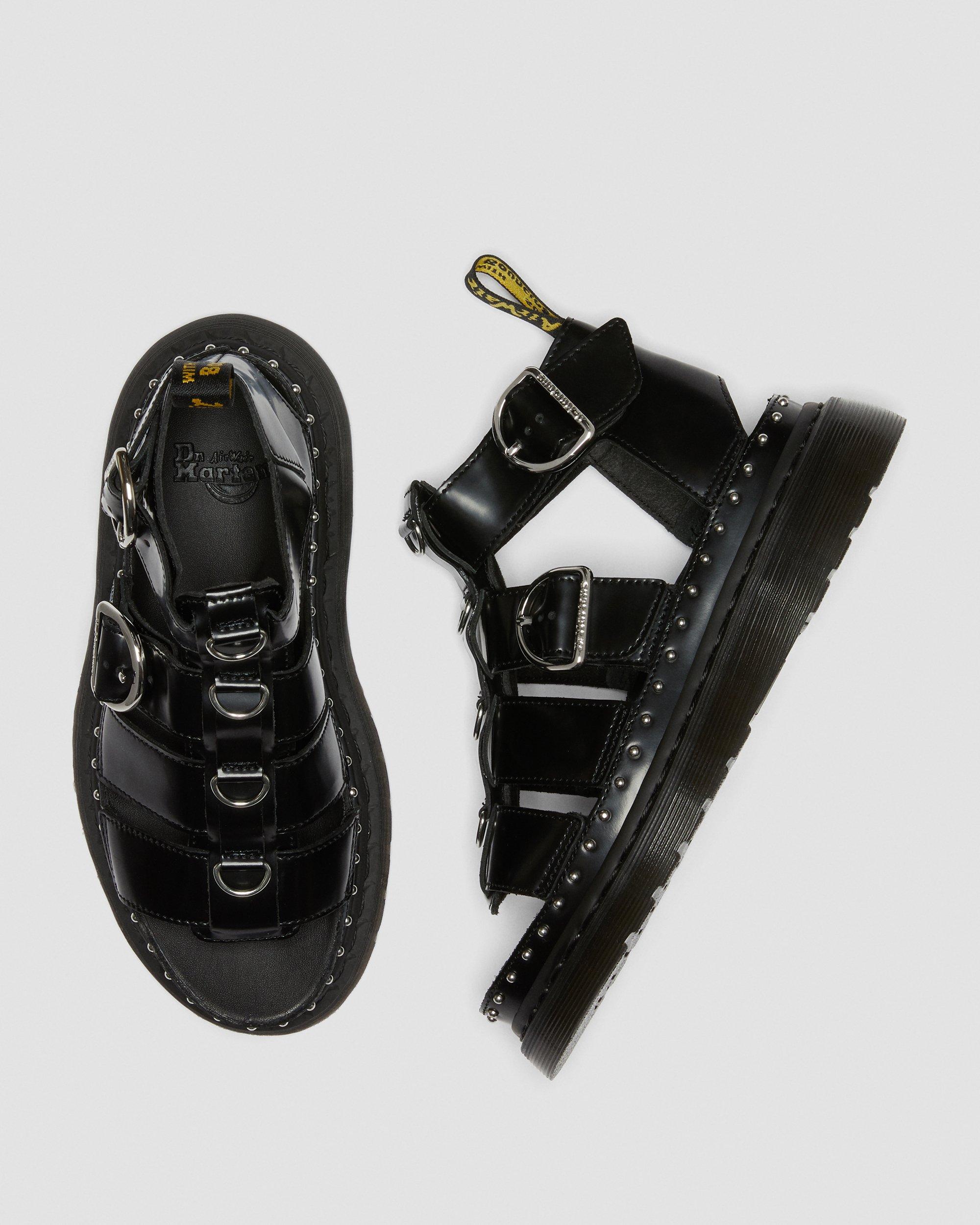 Mackaye Hardware Leather Strap Sandals | Dr. Martens