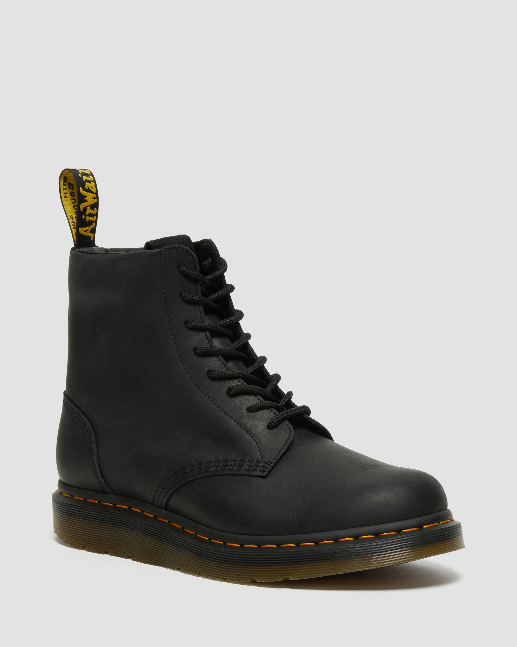 Berman Leather Ankle Boots in Black | Dr. Martens