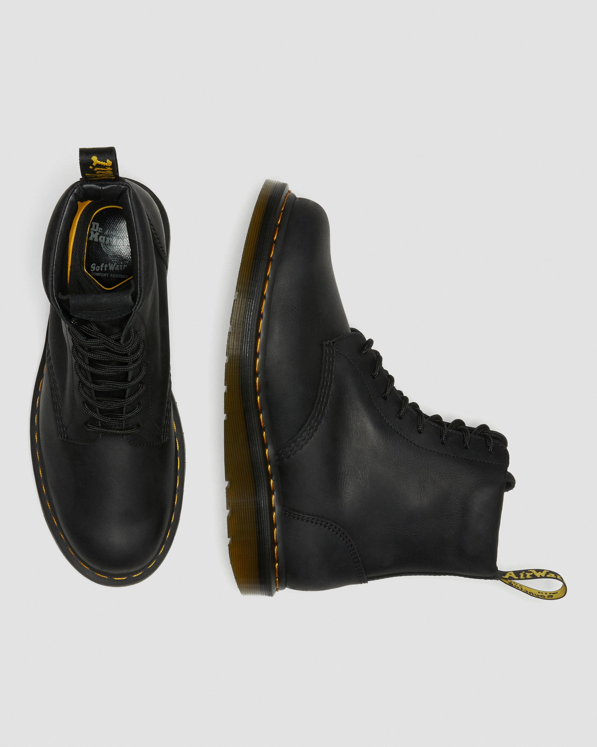 Berman Leather Ankle Boots in Black | Dr. Martens