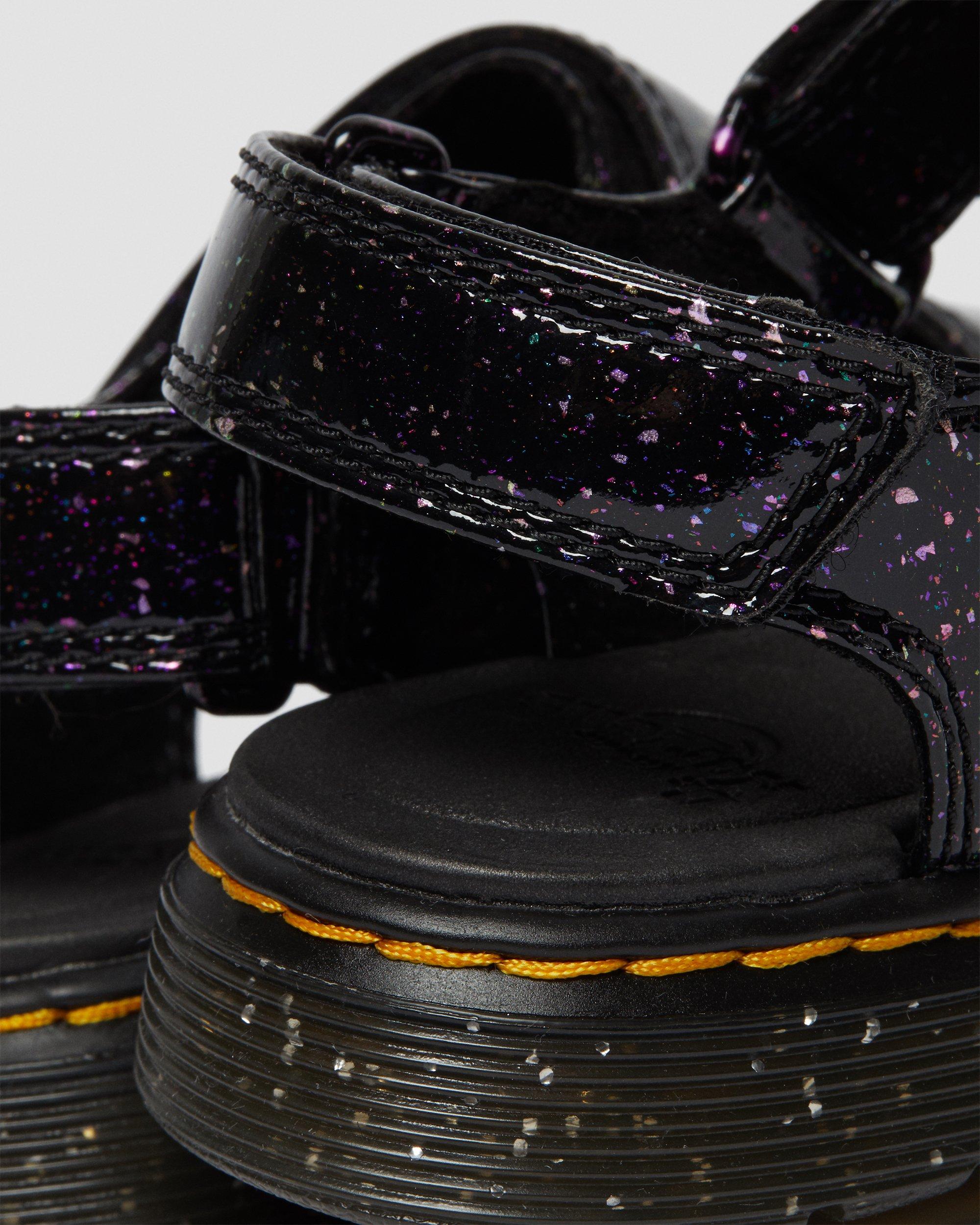 Junior Romi Glitter Sandals in PURPLE | Dr. Martens™