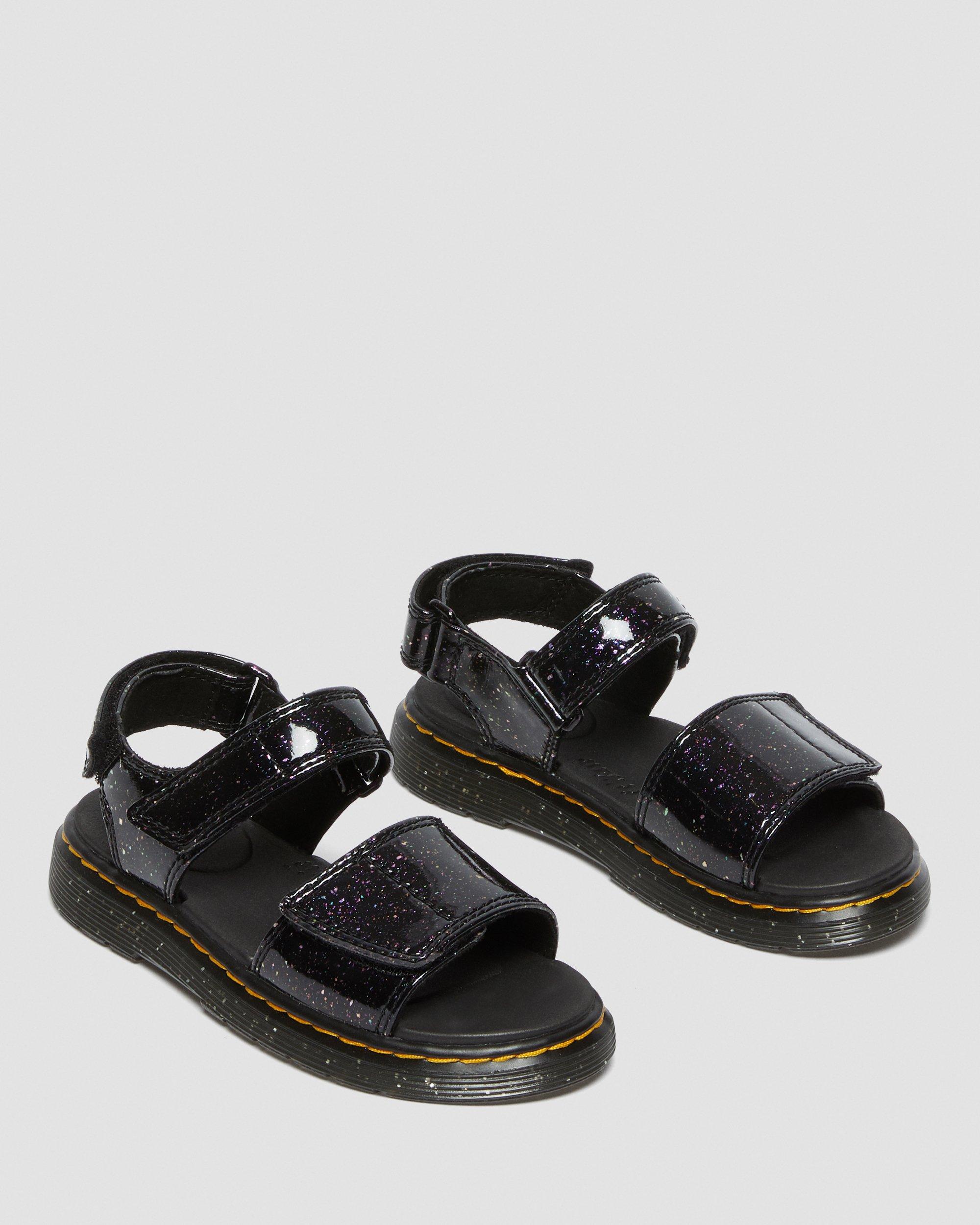 Junior Romi Glitter Sandals in PURPLE | Dr. Martens™