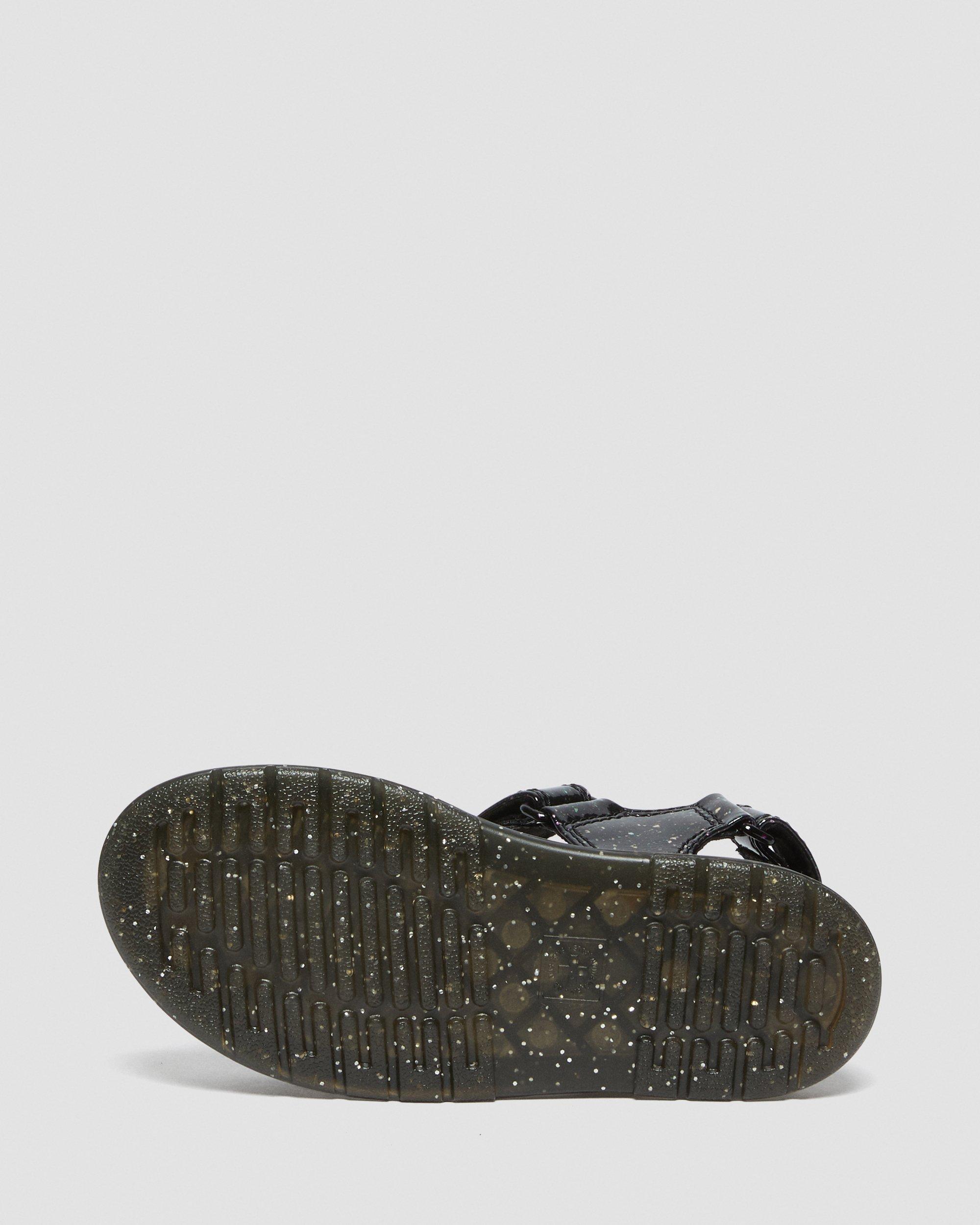 Junior Romi Glitter Sandals in PURPLE | Dr. Martens™