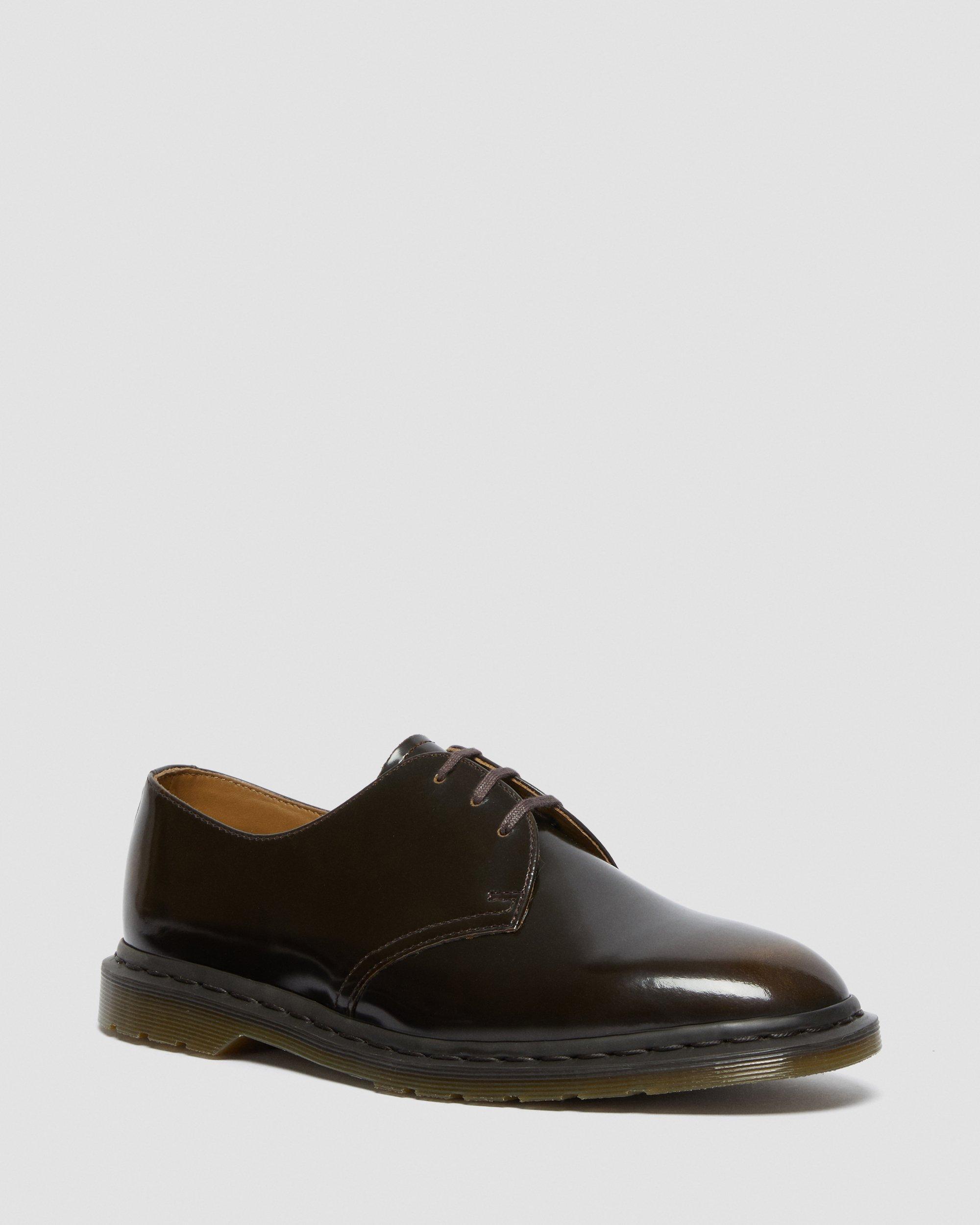 Archie II Arcadia Leather Lace Up Shoes in TAN | Dr. Martens™