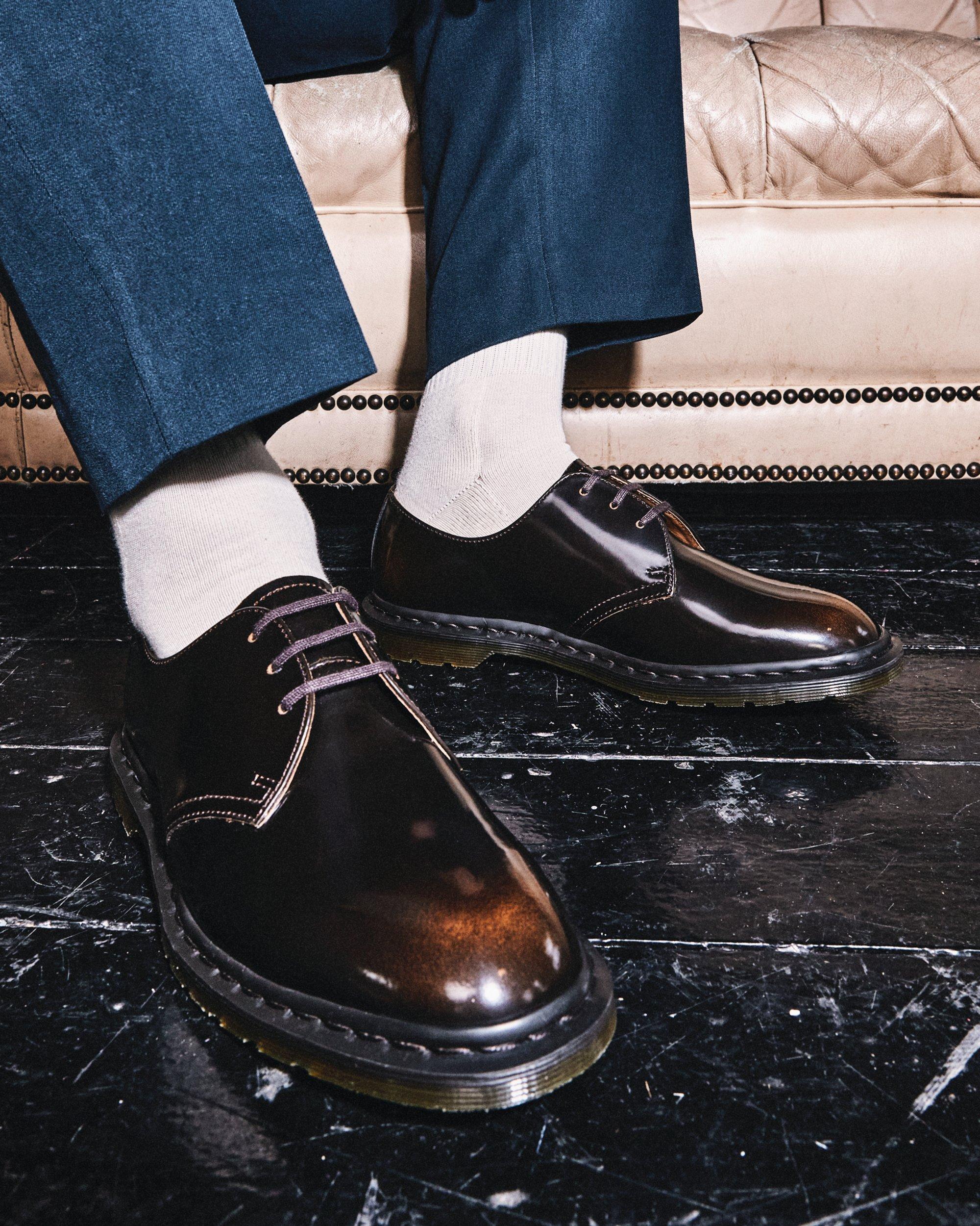 Archie II Arcadia Leather Lace Up Shoes in TAN | Dr. Martens™