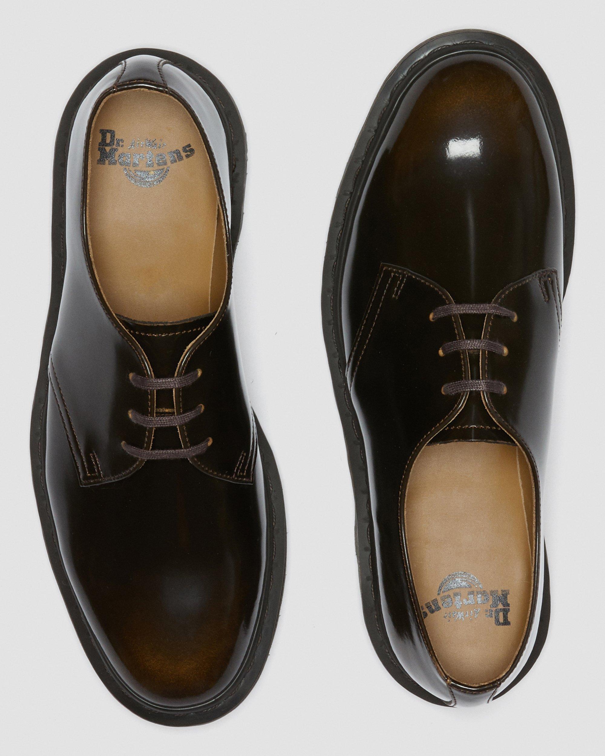 Archie II Arcadia Leather Lace Up Shoes in TAN | Dr. Martens™