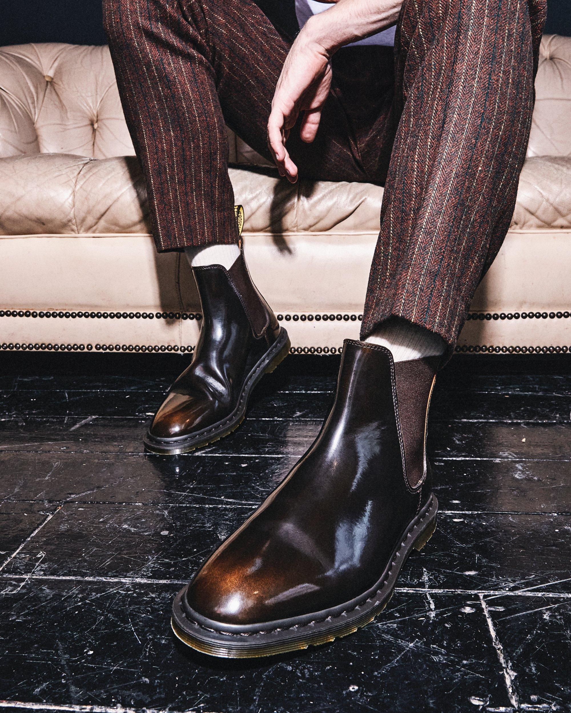Graeme II Arcadia Leather Chelsea Boots in TAN | Dr. Martens™