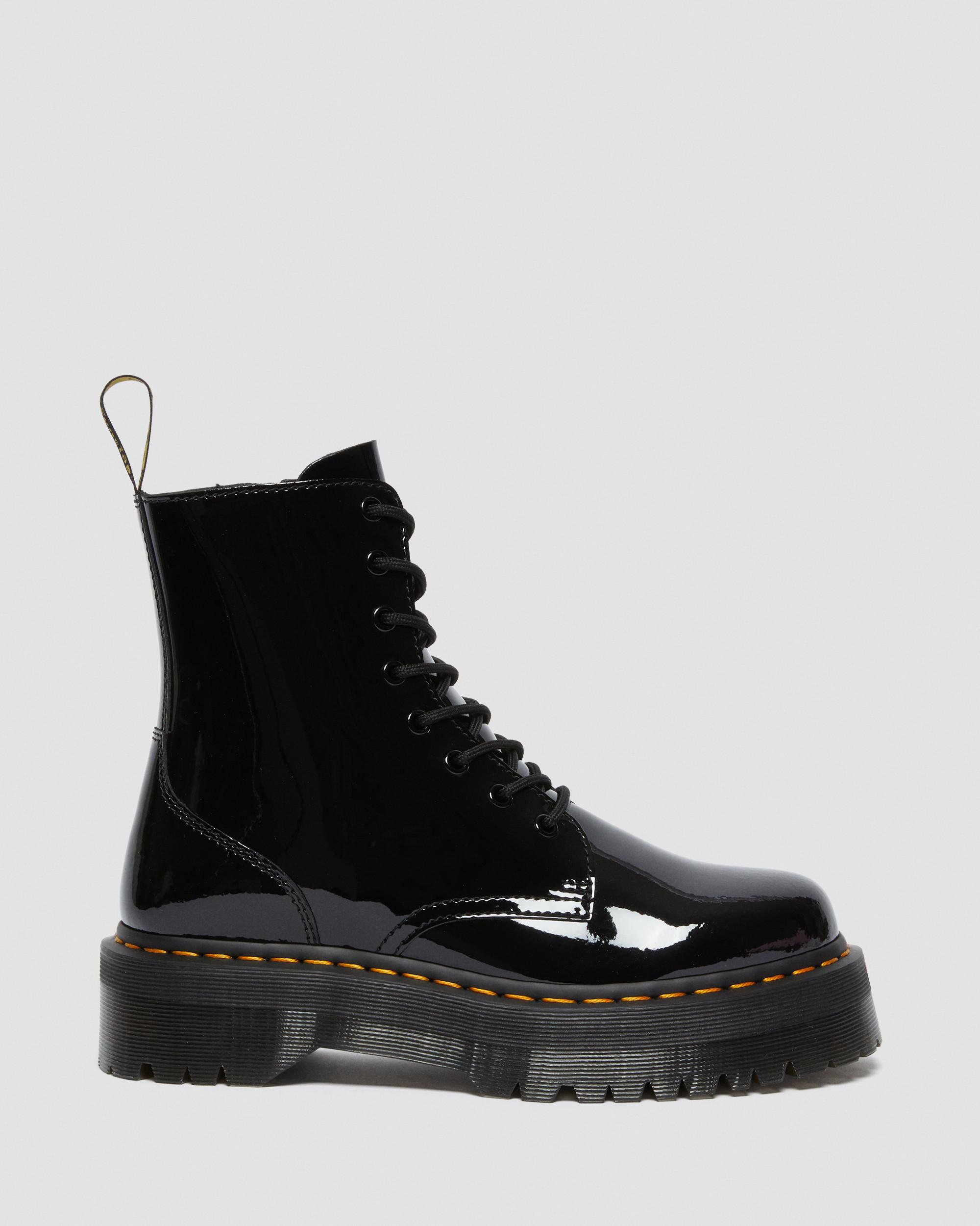 Dr martens black patent lamper sale