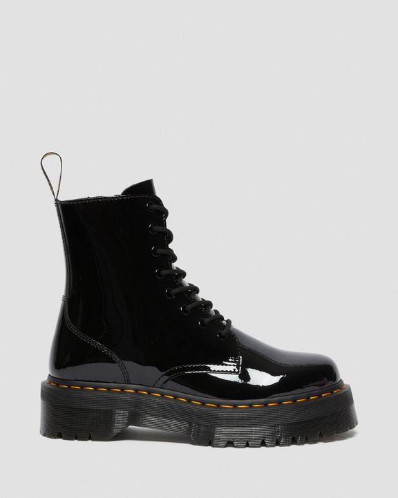 Jadon Boot Patent Leather Platforms in Black | Dr. Martens Jadon Boot Patent Leather Platforms in Black | Dr. Martens