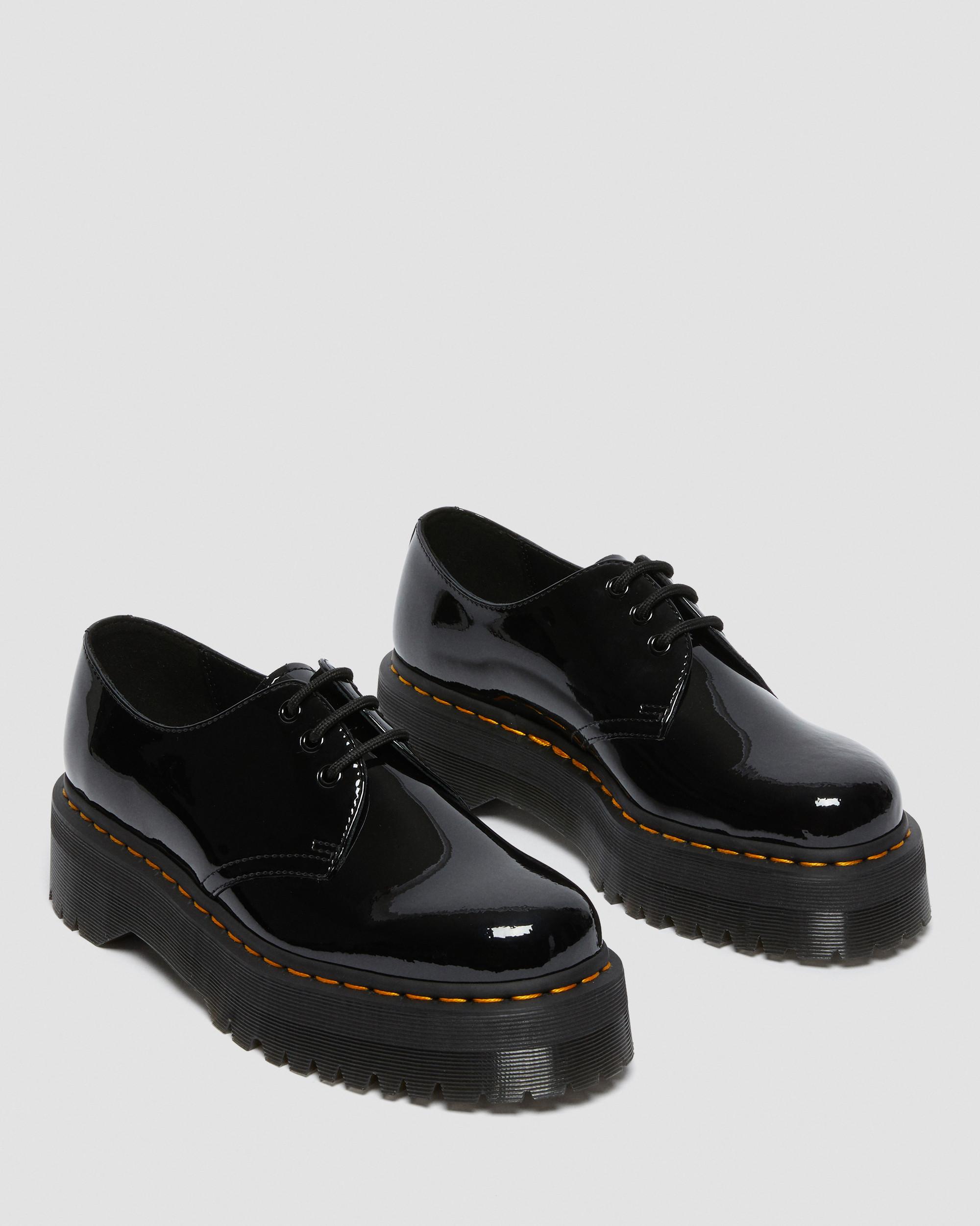 1461 Patent Leather Platform Oxford Shoes