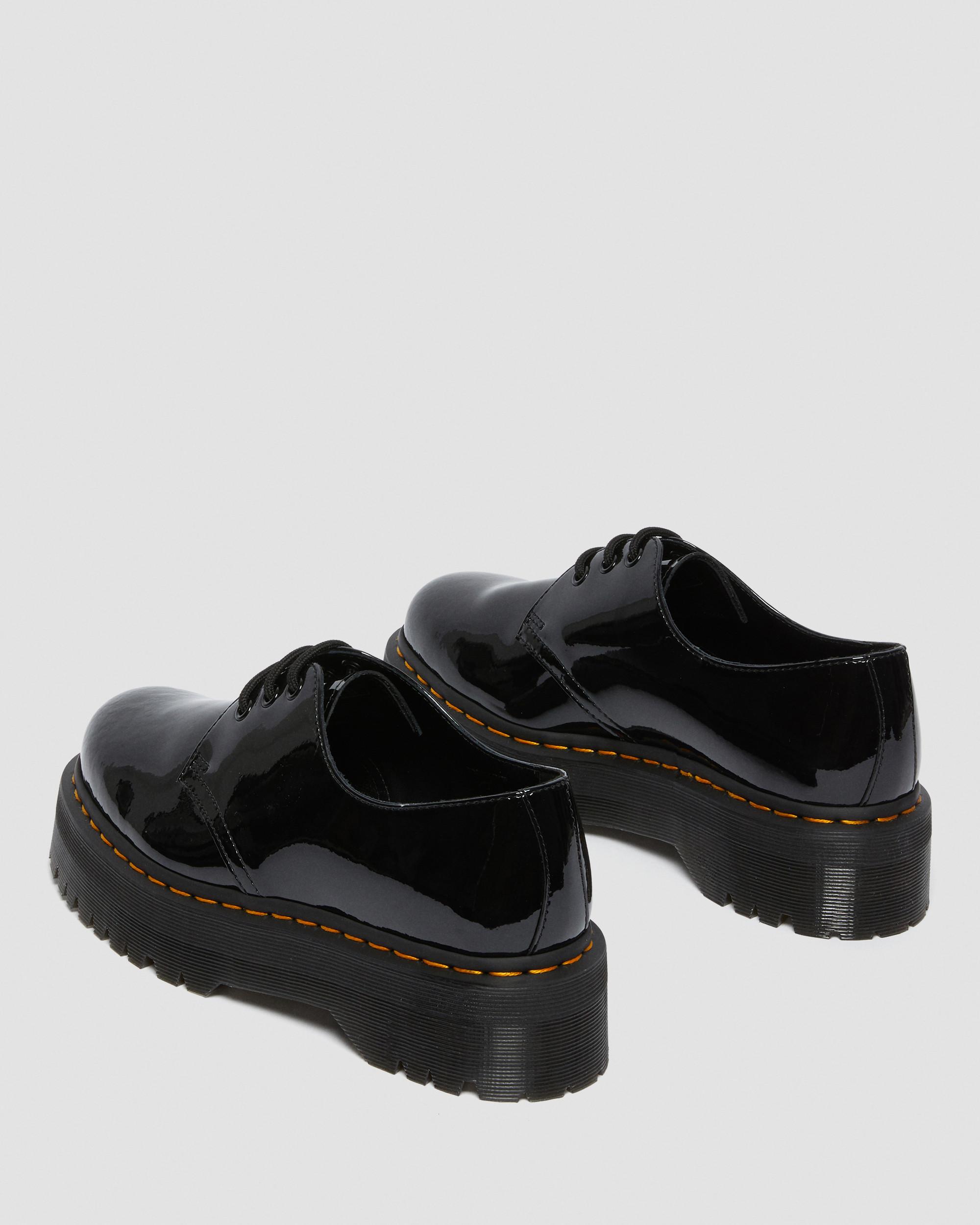 1461 Quad Patent Leather Platform Shoes1461 Quad Patent Leather Platform Shoes Dr. Martens