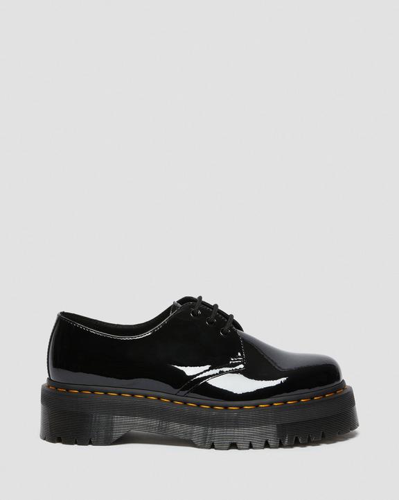 1461 Patent Leather Platform Oxford Shoes in Black | Dr. Martens 1461 Patent Leather Platform Oxford Shoes in Black | Dr. Martens