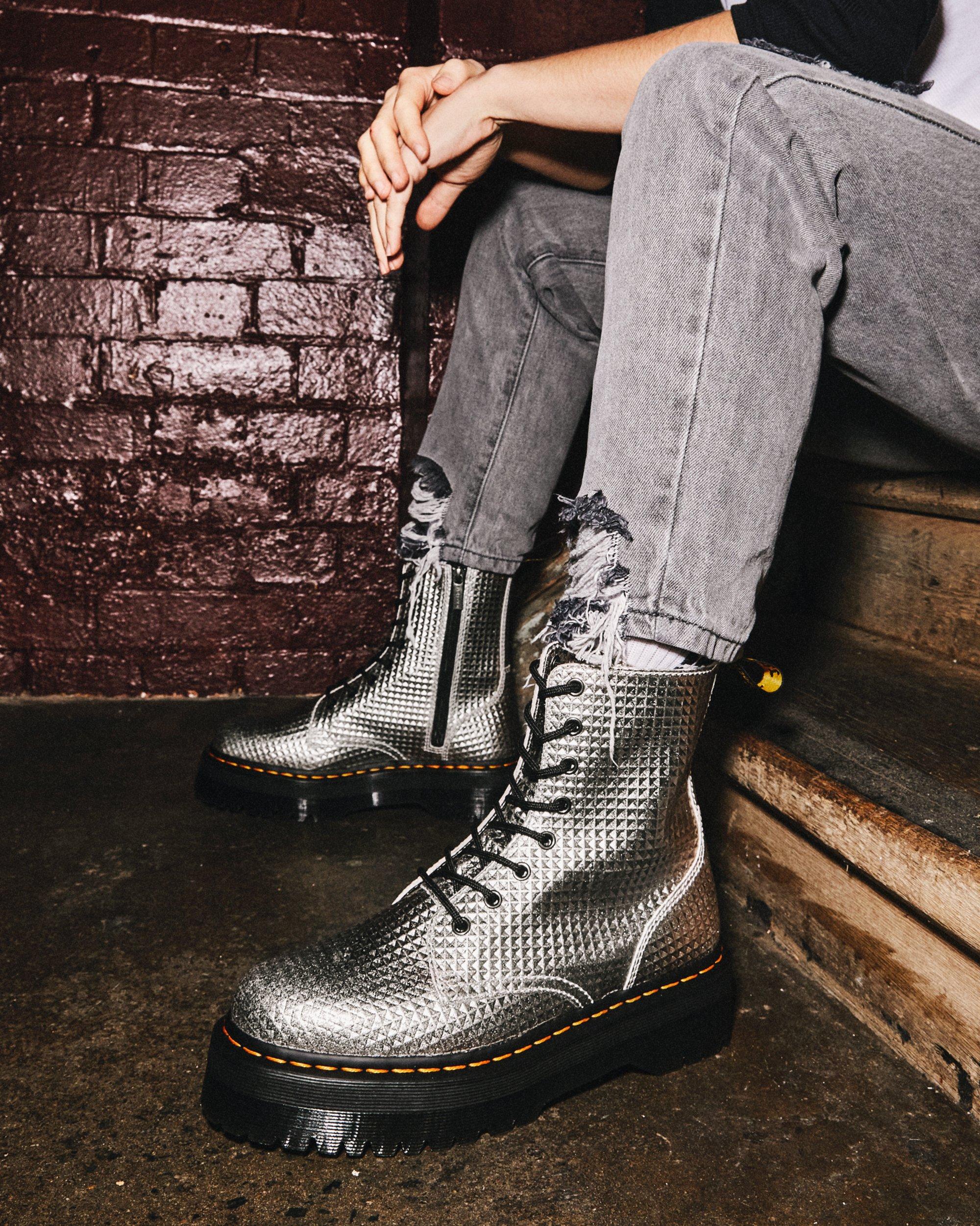 neumático nada Nunca Jadon Stud Emboss Leather Platform Boots | Dr. Martens