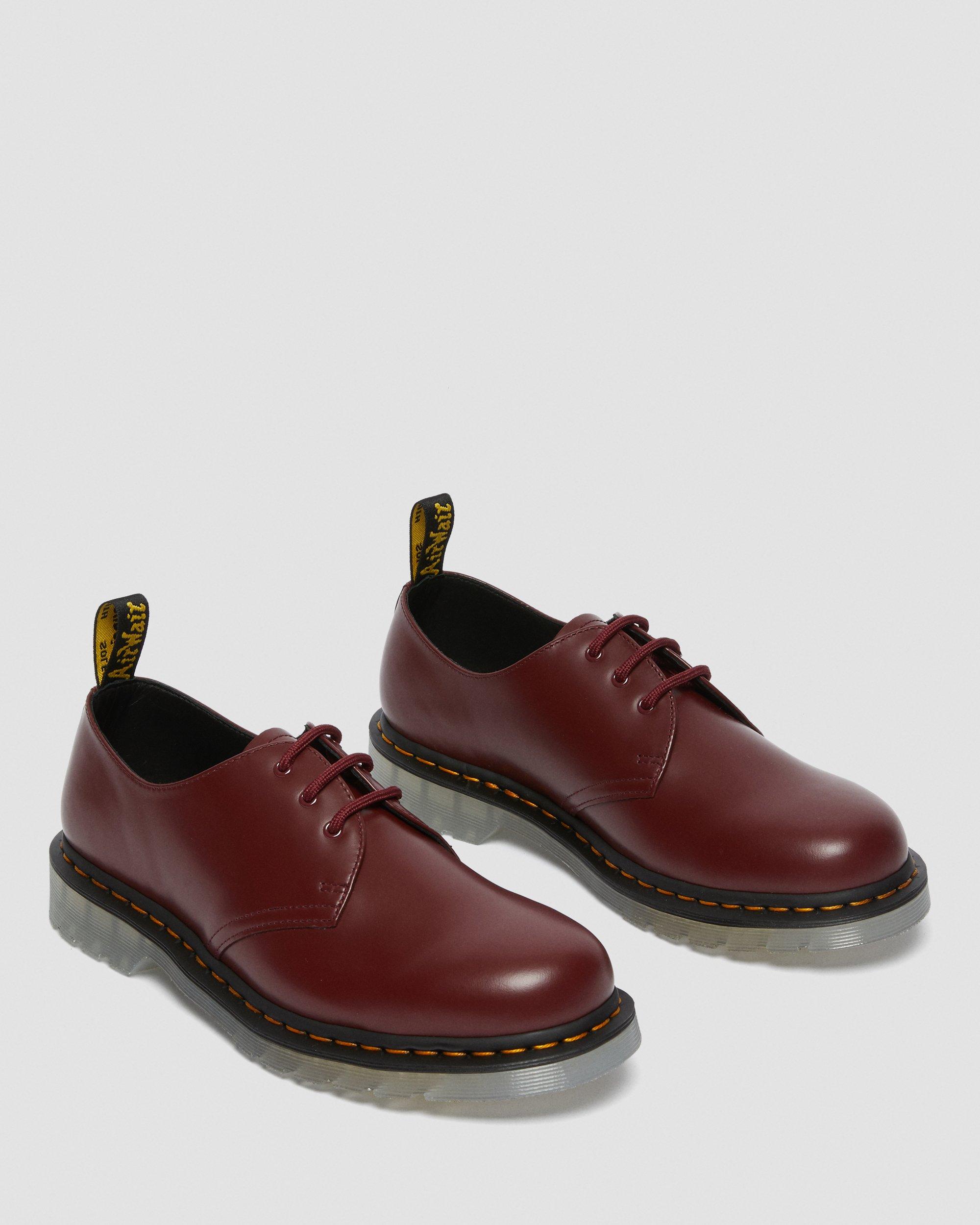 1461 Iced Smooth Leather Oxford Shoes in CHERRY RED | Dr. Martens™