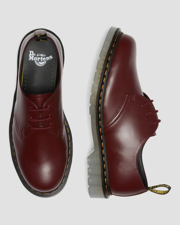 1461 Iced Smooth Leather Oxford Shoes in Cherry Red | Dr 1461 Iced Smooth Leather Oxford Shoes in Cherry Red | Dr