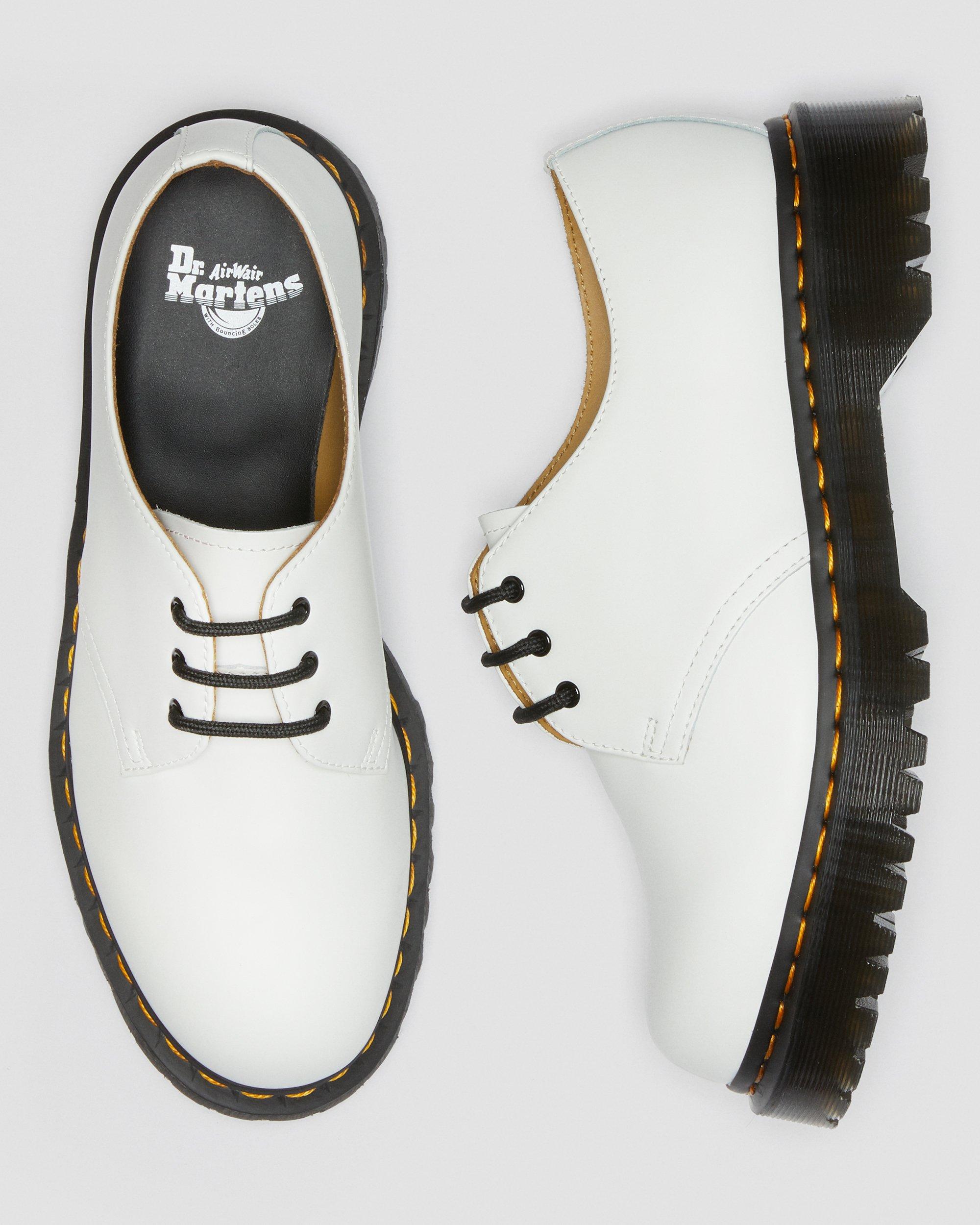1461 Bex Smooth Leather Oxford Shoes, White | Dr. Martens