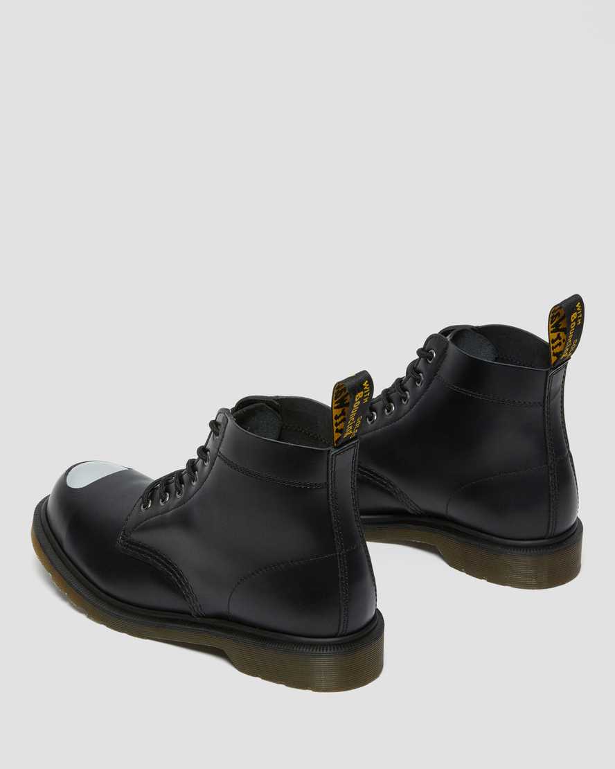 101 Exposed Steel Toe Leather Boots101 Exposed Steel Toe Leather Boots Dr. Martens