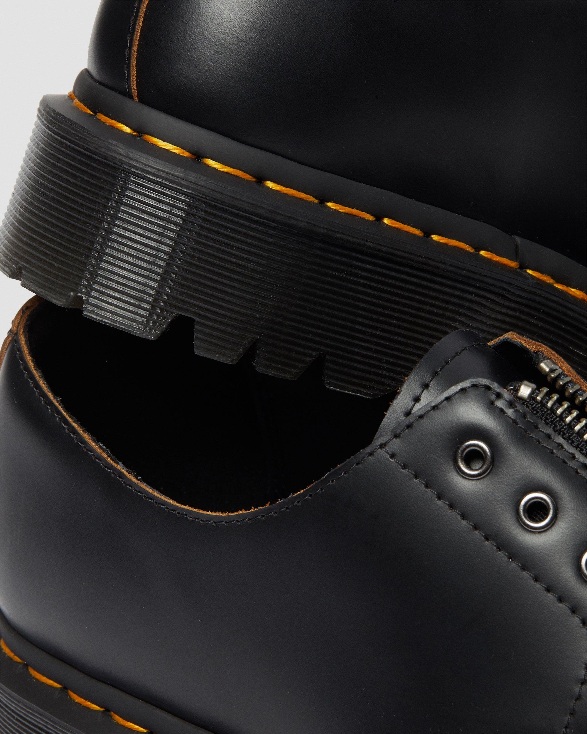 Smiths Laceless Bex Leather Shoes in BLACK | Dr. Martens™