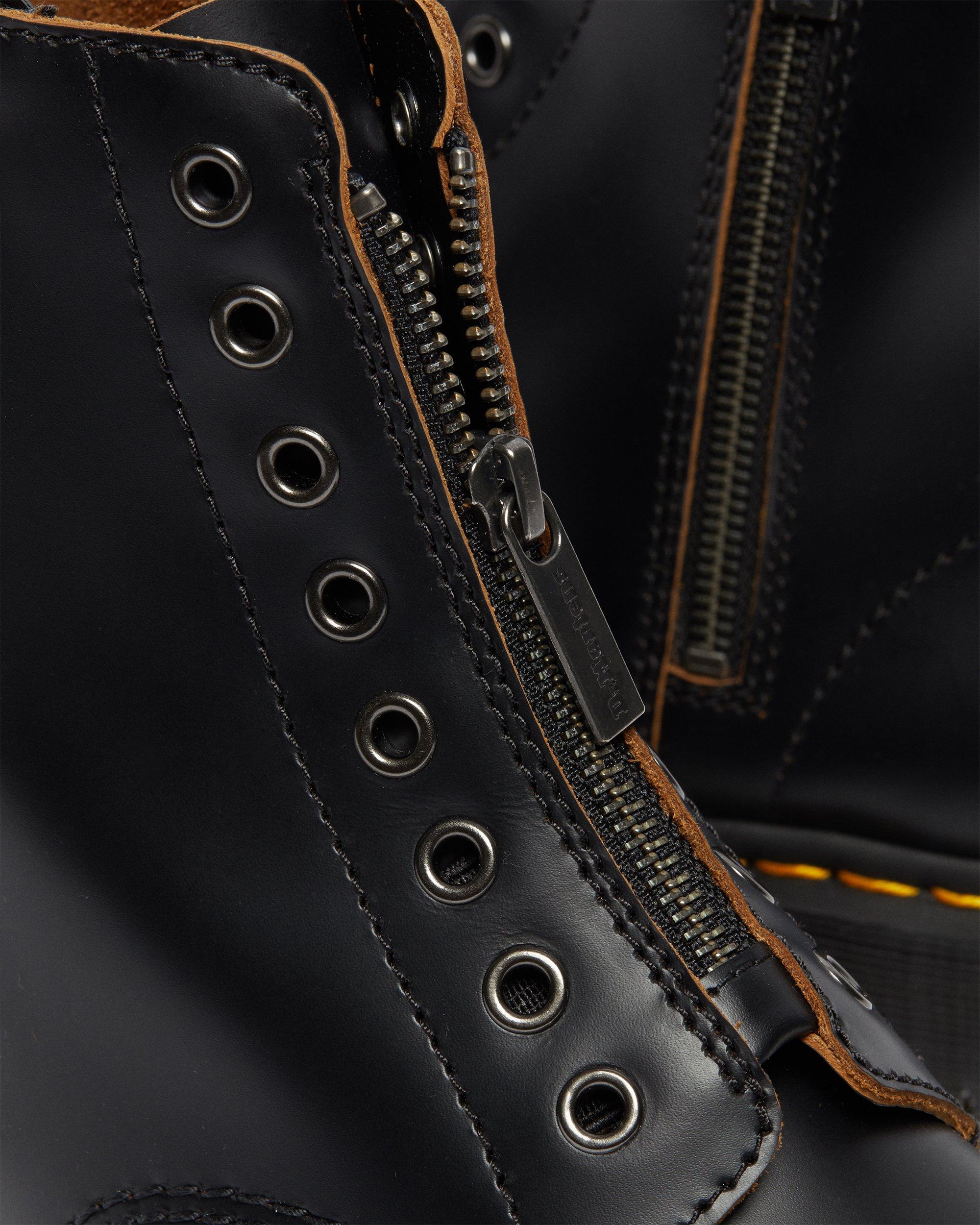 1460 Laceless Bex Leather Boots in BLACK | Dr. Martens™