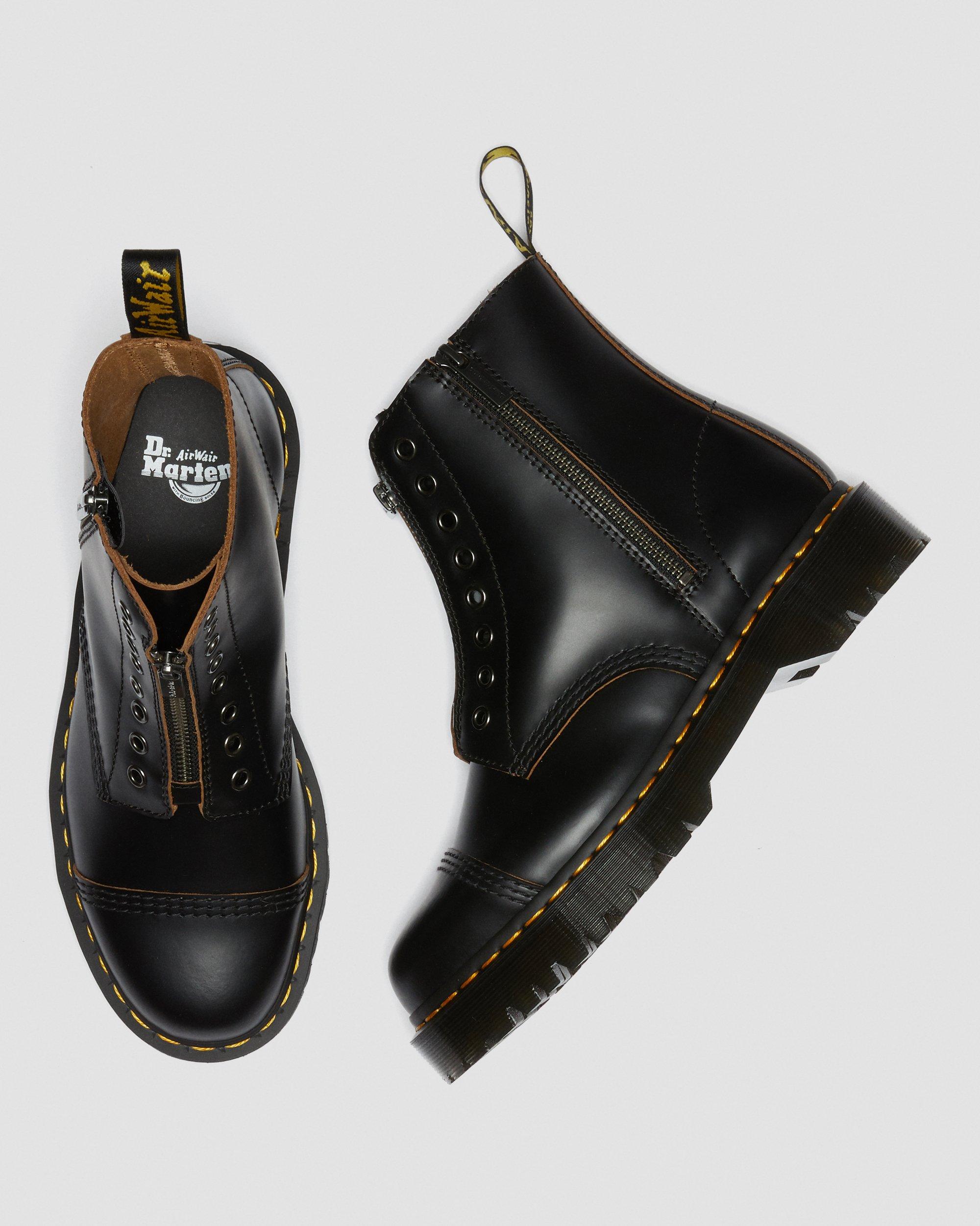 1460 Laceless Bex Leather Boots in Black | Dr. Martens