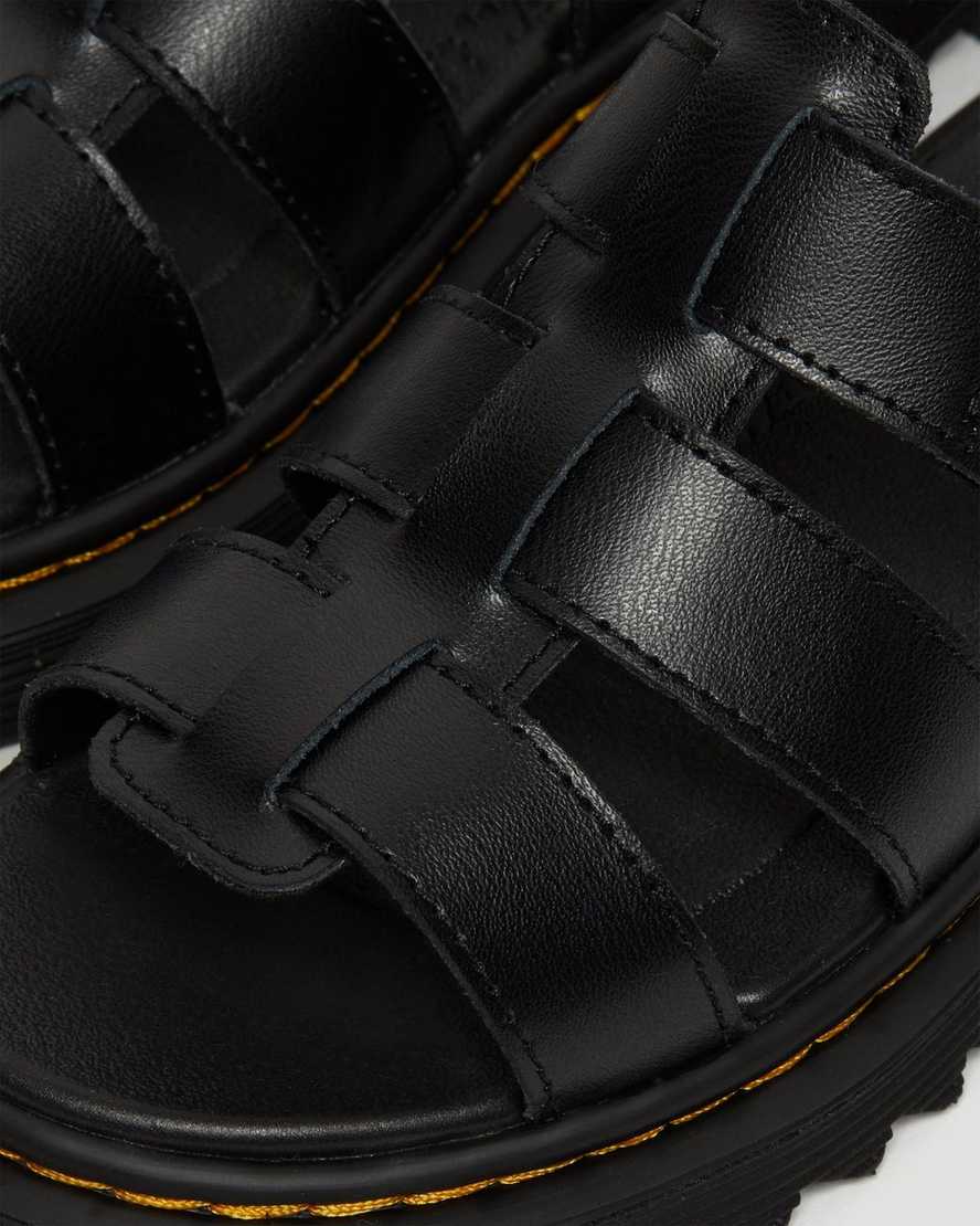 https://i1.adis.ws/i/drmartens/26690001.88.jpg?$large$Sandali di pelle con cinturino Terry per bambini | Dr Martens