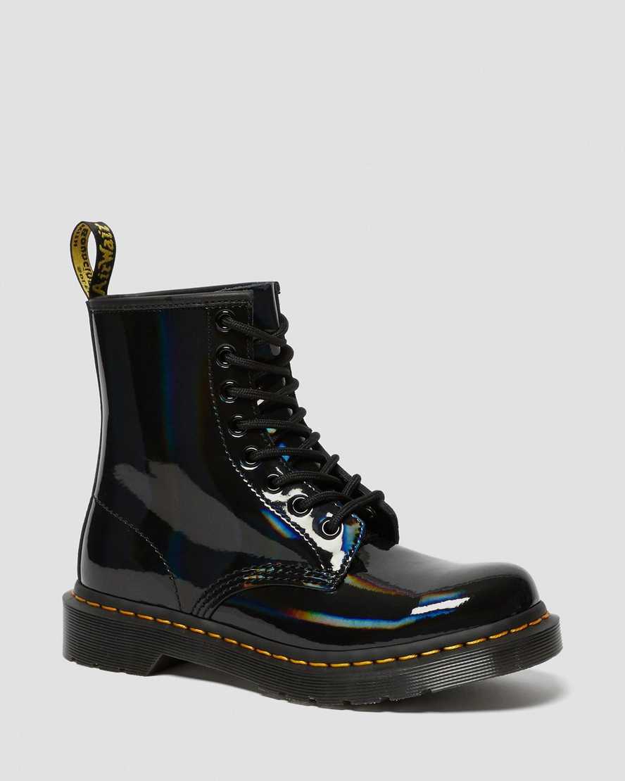build up violin Misleading 1460 Rainbow Patent Lace Up Boots | Dr. Martens