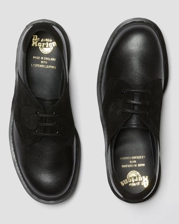https://i1.adis.ws/i/drmartens/26707001.87.jpg?$large$1461 Made in England Leather + Suede Saddle Shoes Dr. Martens