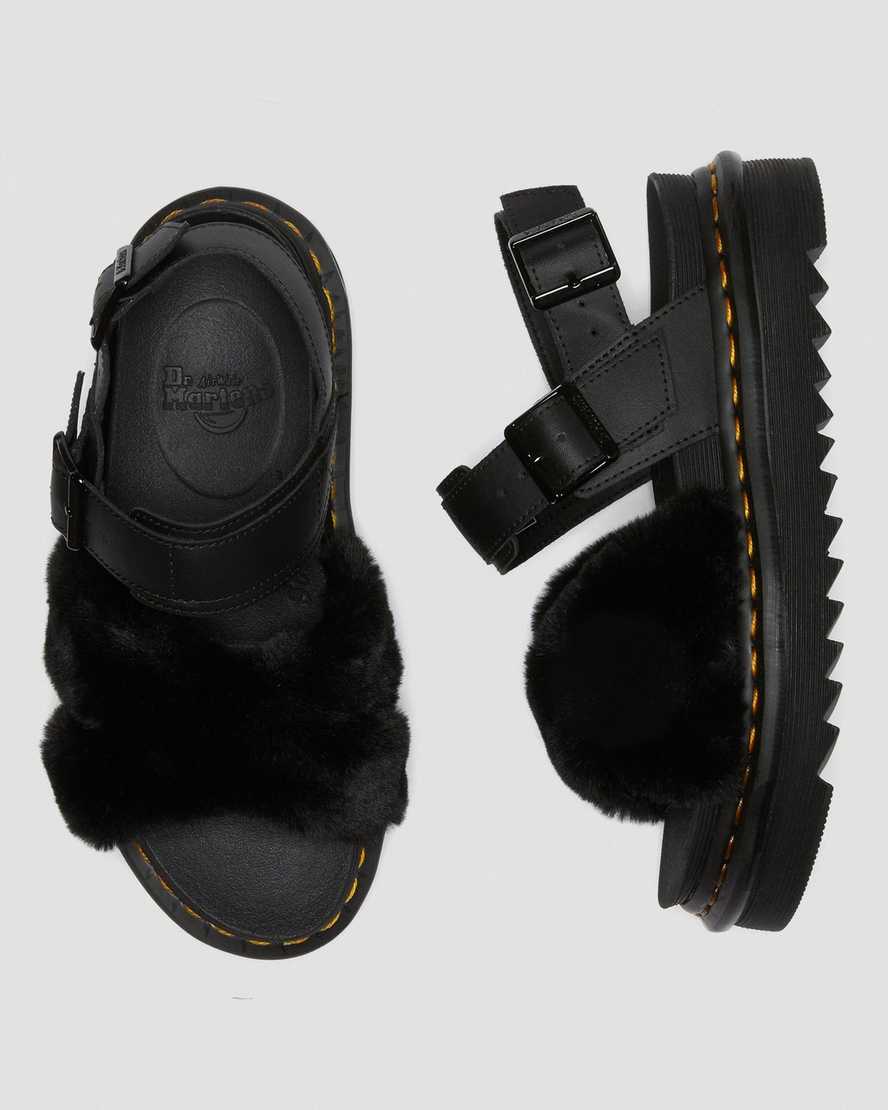 https://i1.adis.ws/i/drmartens/26720001.88.jpg?$large$Voss II Fluffy Faux Fur Leather Strap Sandals Dr. Martens